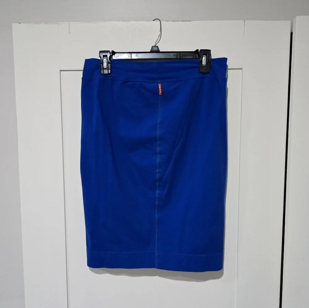 Hard Tail Women’s Royal Blue Stretch pull on Skirt Medium - Picture 1 of 6